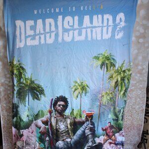 Dead Island 2 Welcome to Hell Game Stop 90" x 48" Fabric Poster Promotional Sign